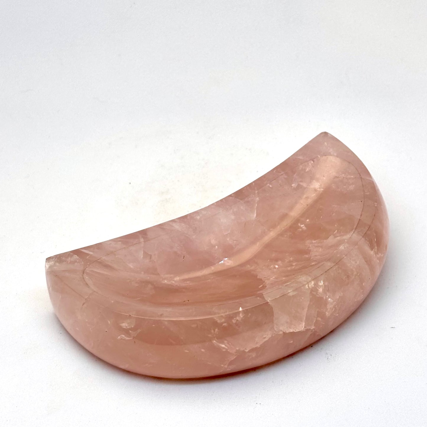 Måneformet skål Rosakvarts 11 cm Måneformet skål Rosakvarts 11 cm