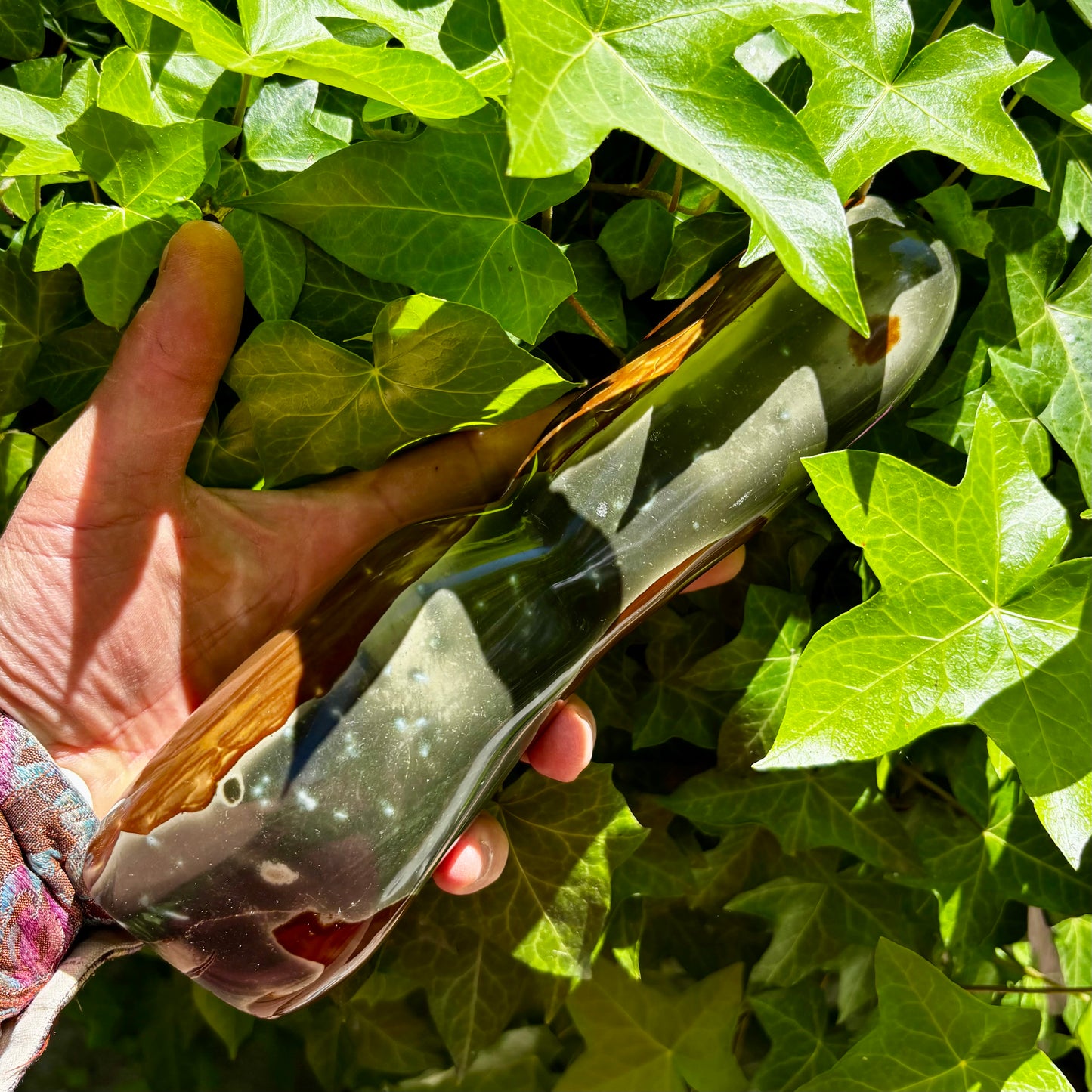 Polychrome jaspis figur - 25 cm | 1,8 kg Polychrome jaspis figur - 25 cm | 1,8 kg