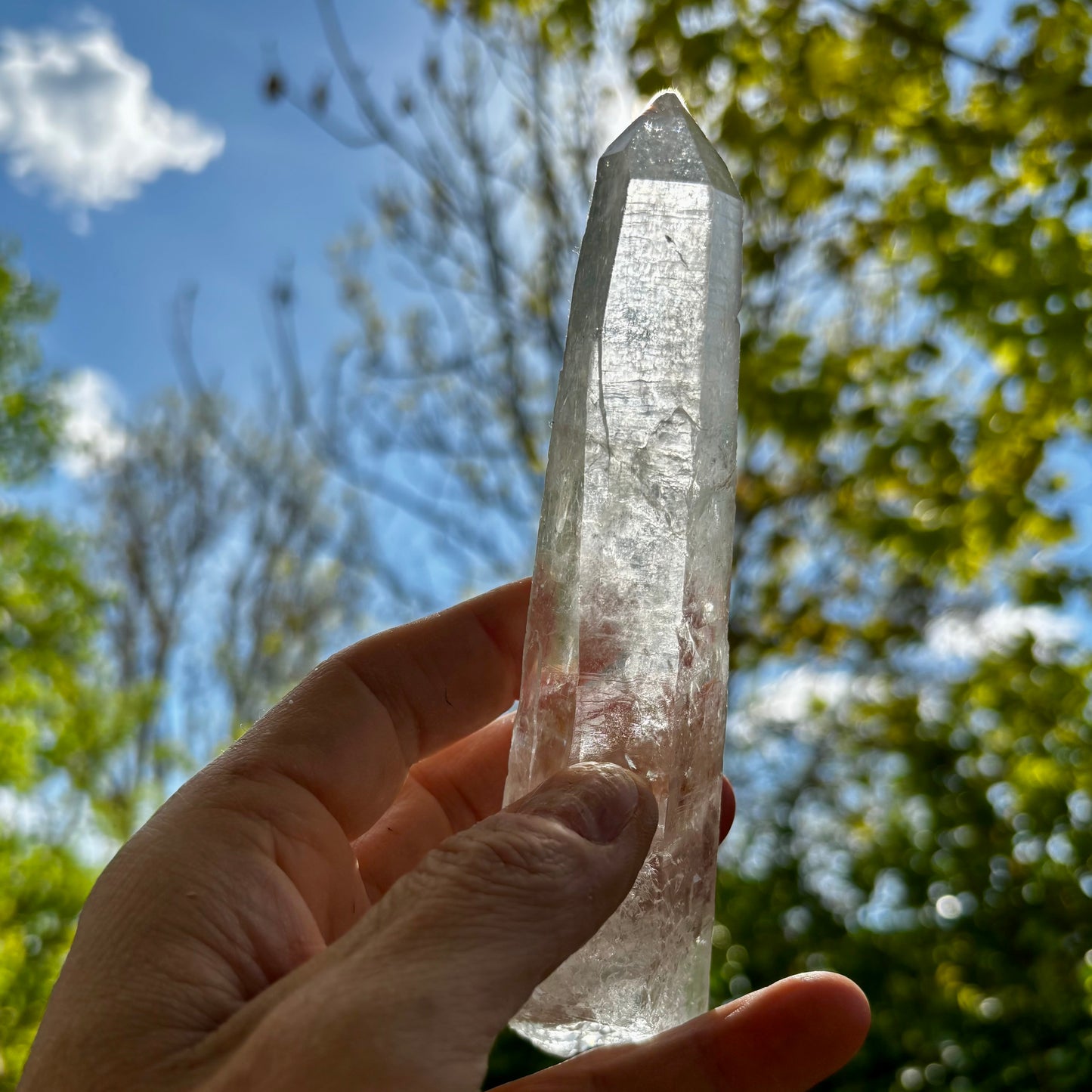 Bjergkrystal rå laser 16,6 cm | Brasilien Bjergkrystal rå laser 16,6 cm | Brasilien