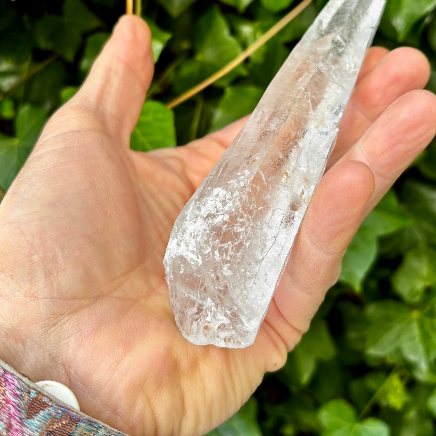 Bjergkrystal rå laser 16,6 cm | Brasilien Bjergkrystal rå laser 16,6 cm | Brasilien