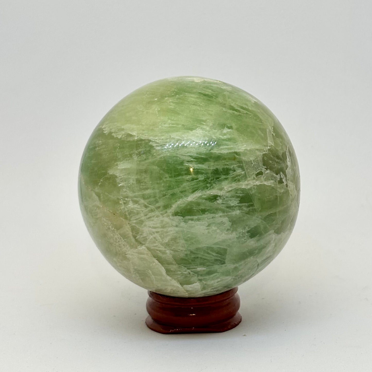 Kugle Fluorit - 6,5 cm Kugle Fluorit - 6,5 cm