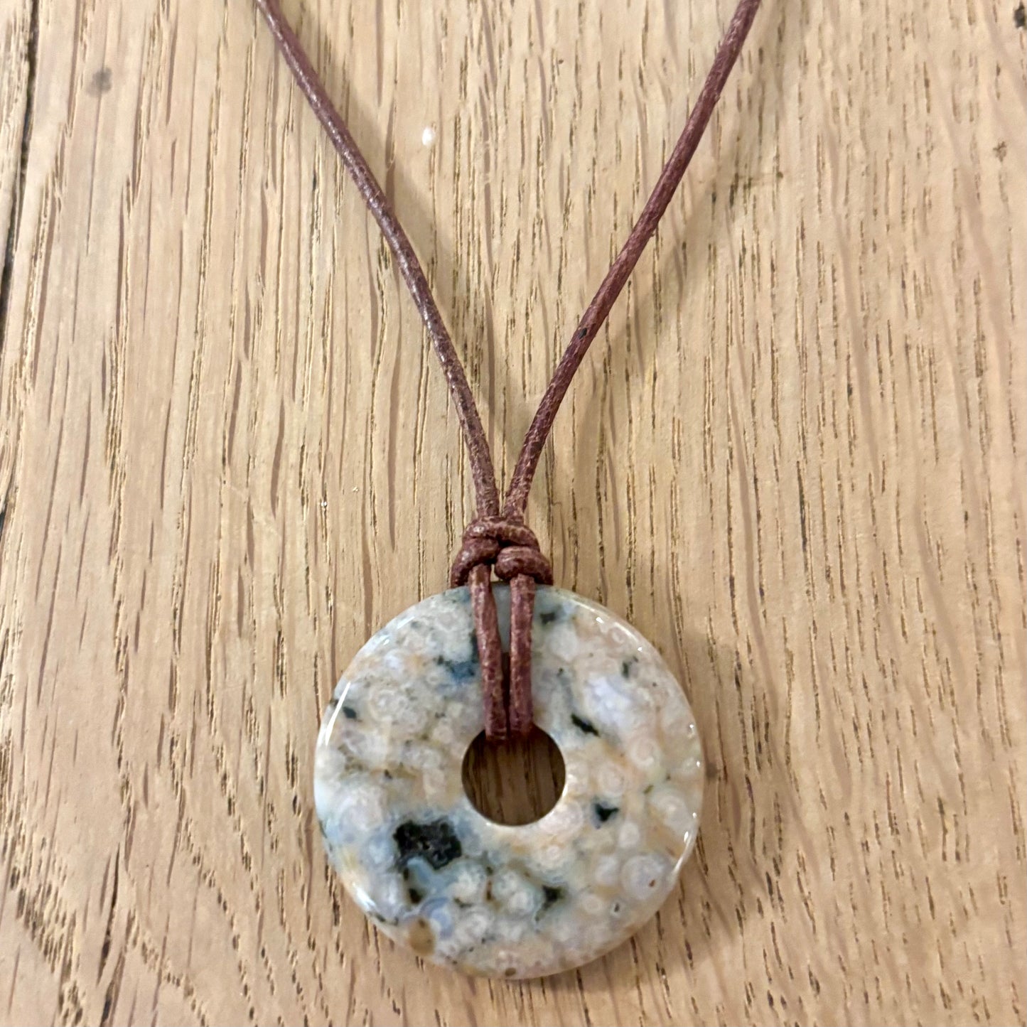 Ocean jaspis halskæde - Pi nr 2 Ocean jaspis halskæde - Pi nr 2