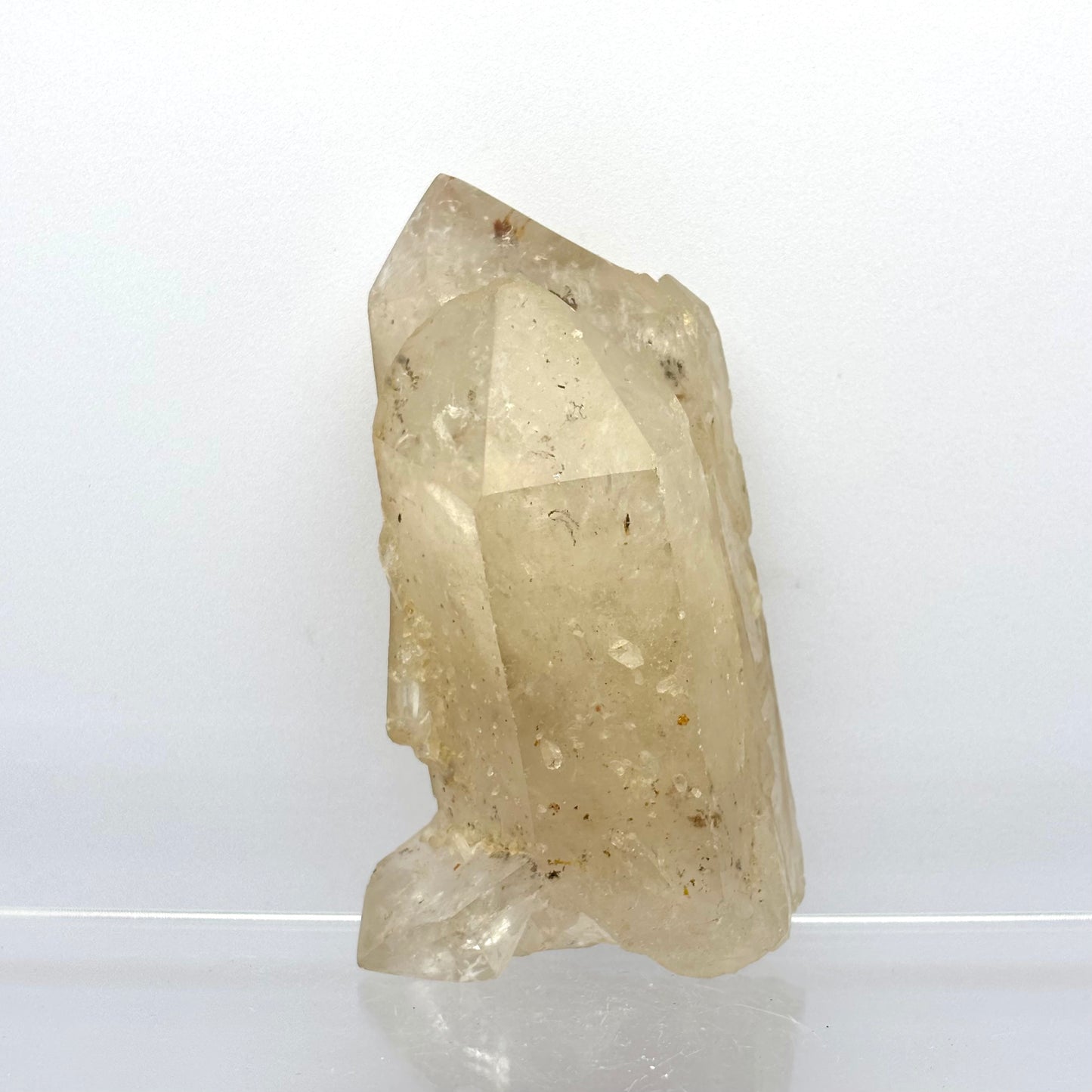 Bjergkrystal multi termineret, let poleret, Angola 10 cm | nr. 4 Bjergkrystal multi termineret, let poleret, Angola 10 cm | nr. 4