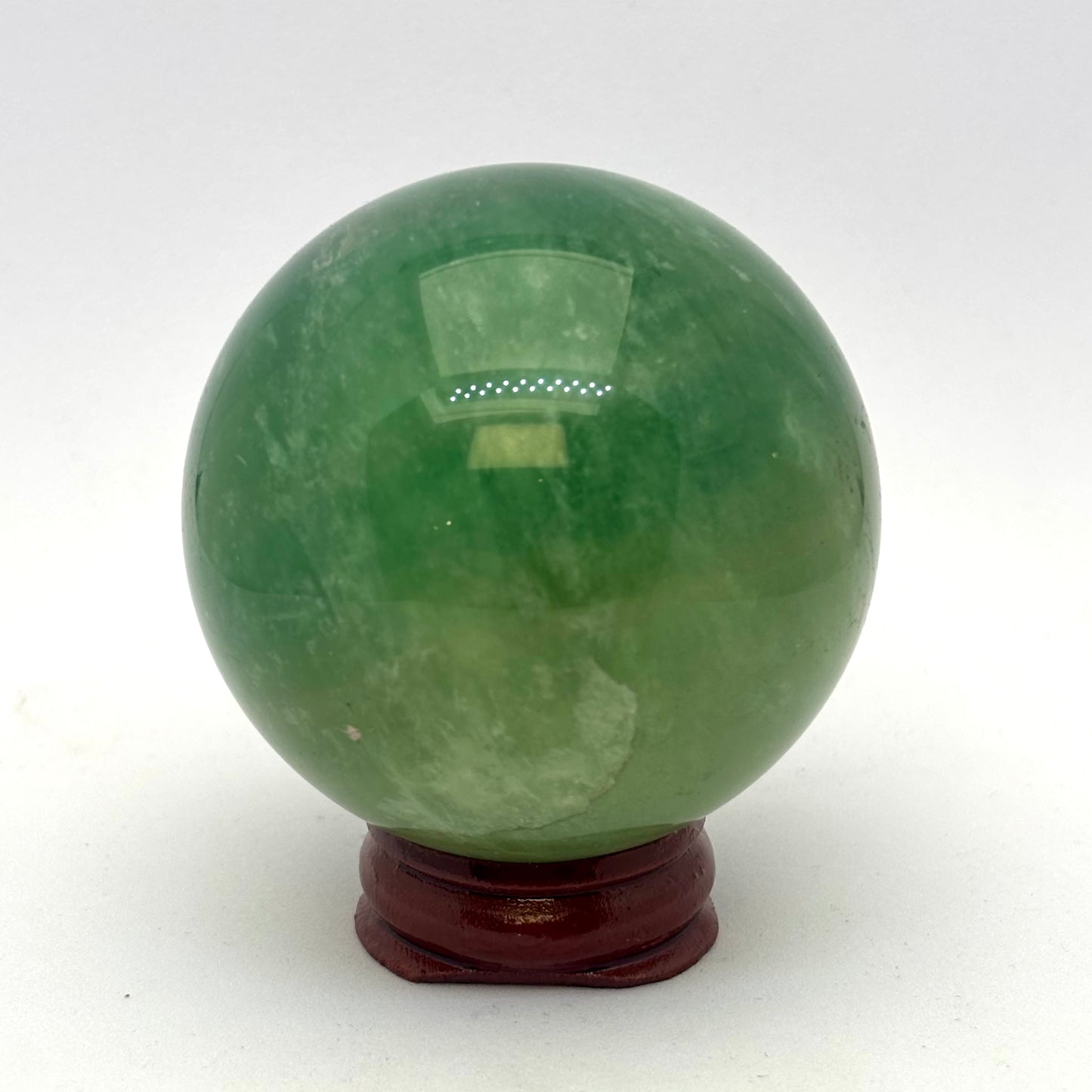 Kugle Fluorit - 5,3 cm Kugle Fluorit - 5,3 cm