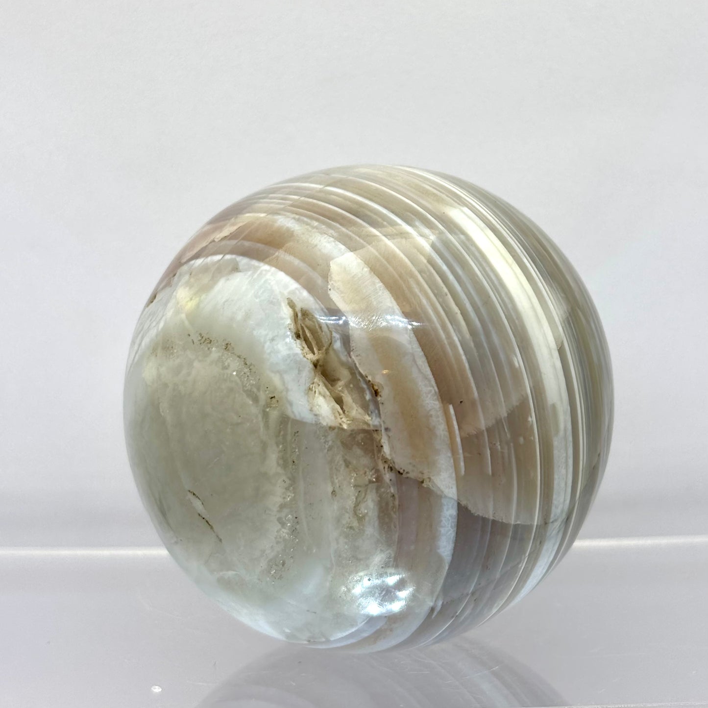 Sashe Agat kugle 6 cm | nr. 12 Sashe Agat kugle 6 cm | nr. 12