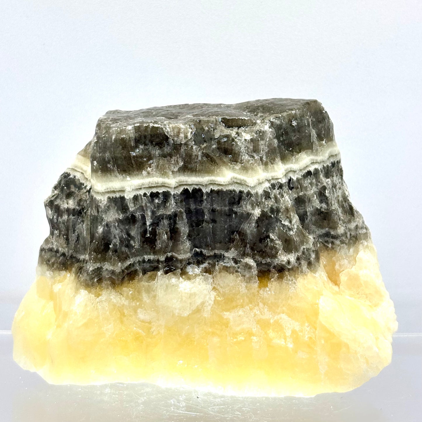 Zebra Calcit fra Mexico 10 cm | nr. 3 Zebra Calcit fra Mexico 10 cm | nr. 3