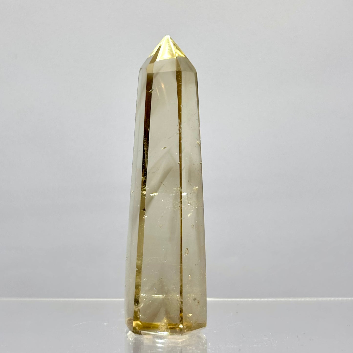 Cognac røg Citrin spids 7,5 cm | nr. 1 Cognac røg Citrin spids 7,5 cm | nr. 1