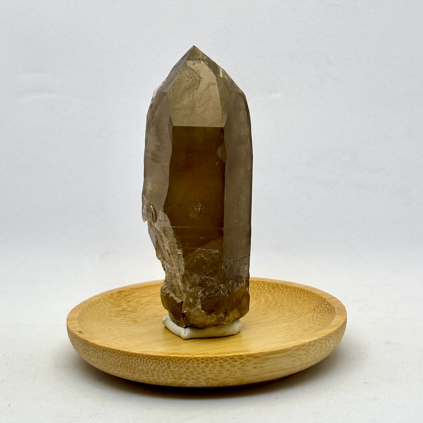 Røgkvarts lemurian spids naturlig 7,5 cm Røgkvarts lemurian spids naturlig 7,5 cm