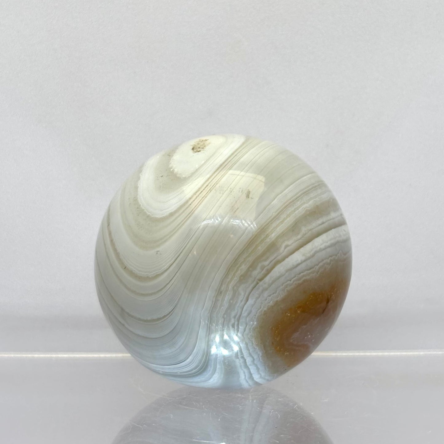 Sashe Agat kugle 4,8 cm | nr. 7 Sashe Agat kugle 4,8 cm | nr. 7