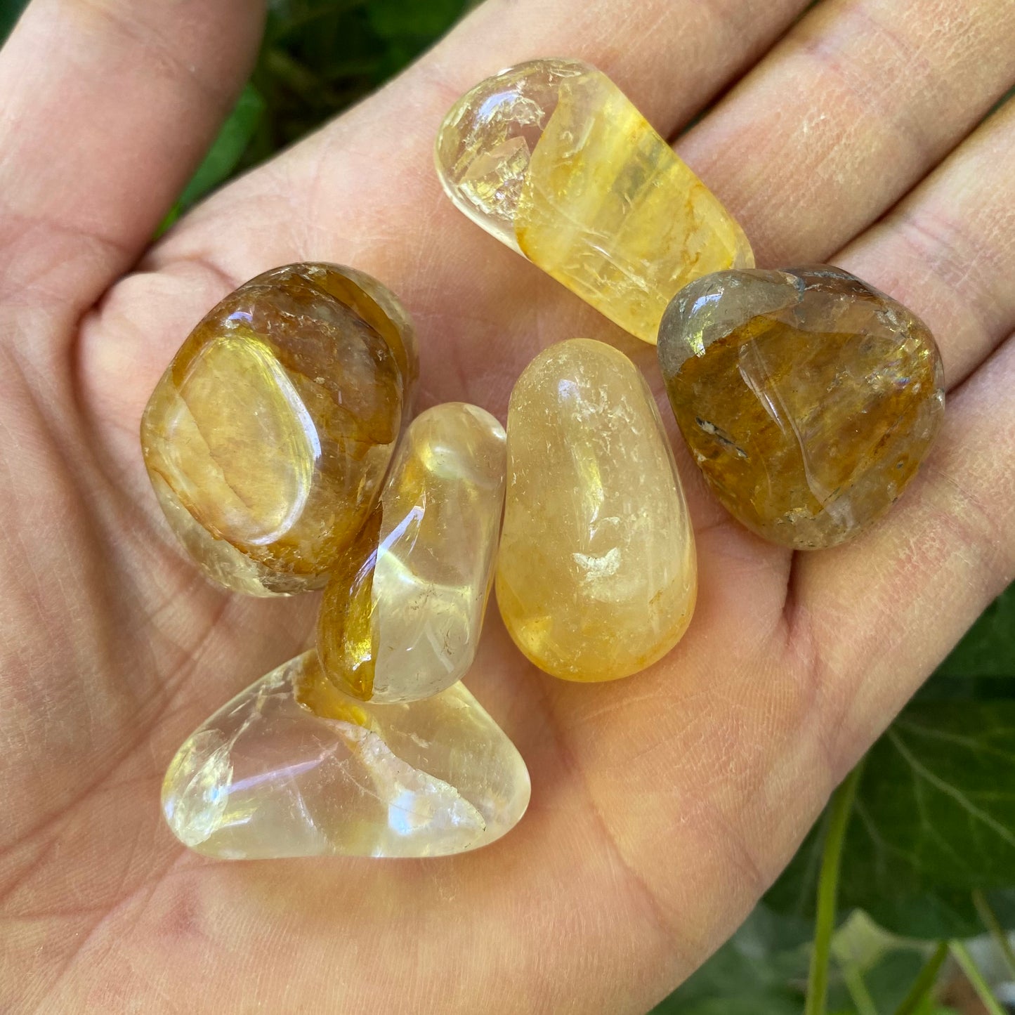 Golden Healer - lommesten (3-4 cm) Golden Healer - lommesten (3-4 cm)
