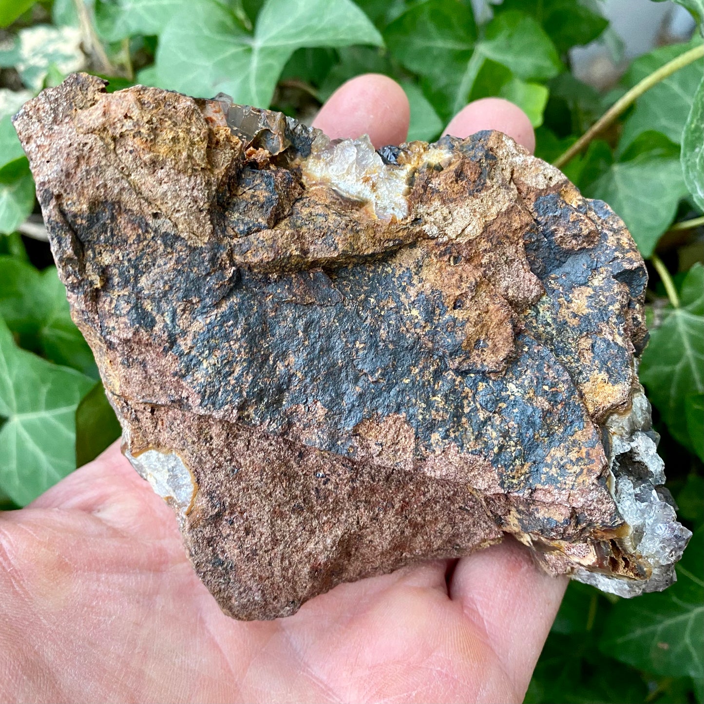 Naturlig ametyst kvarts fra Zululand SA Naturlig ametyst kvarts fra Zululand SA