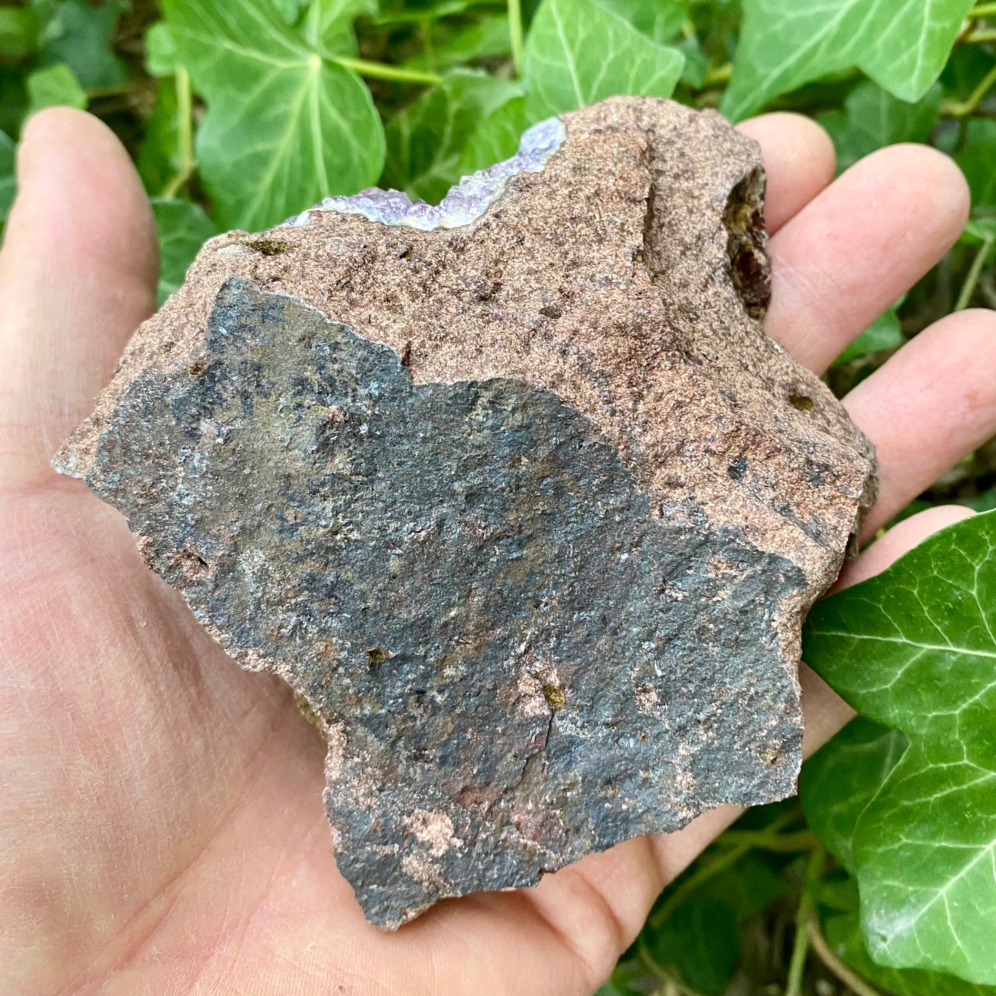 Naturlig ametyst kvarts fra Zululand SA Naturlig ametyst kvarts fra Zululand SA