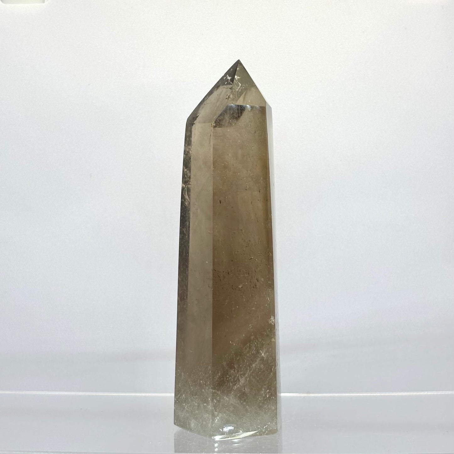 Røgkvarts poleret spids 12,3 cm | nr. 3 Røgkvarts poleret spids 12,3 cm | nr. 3