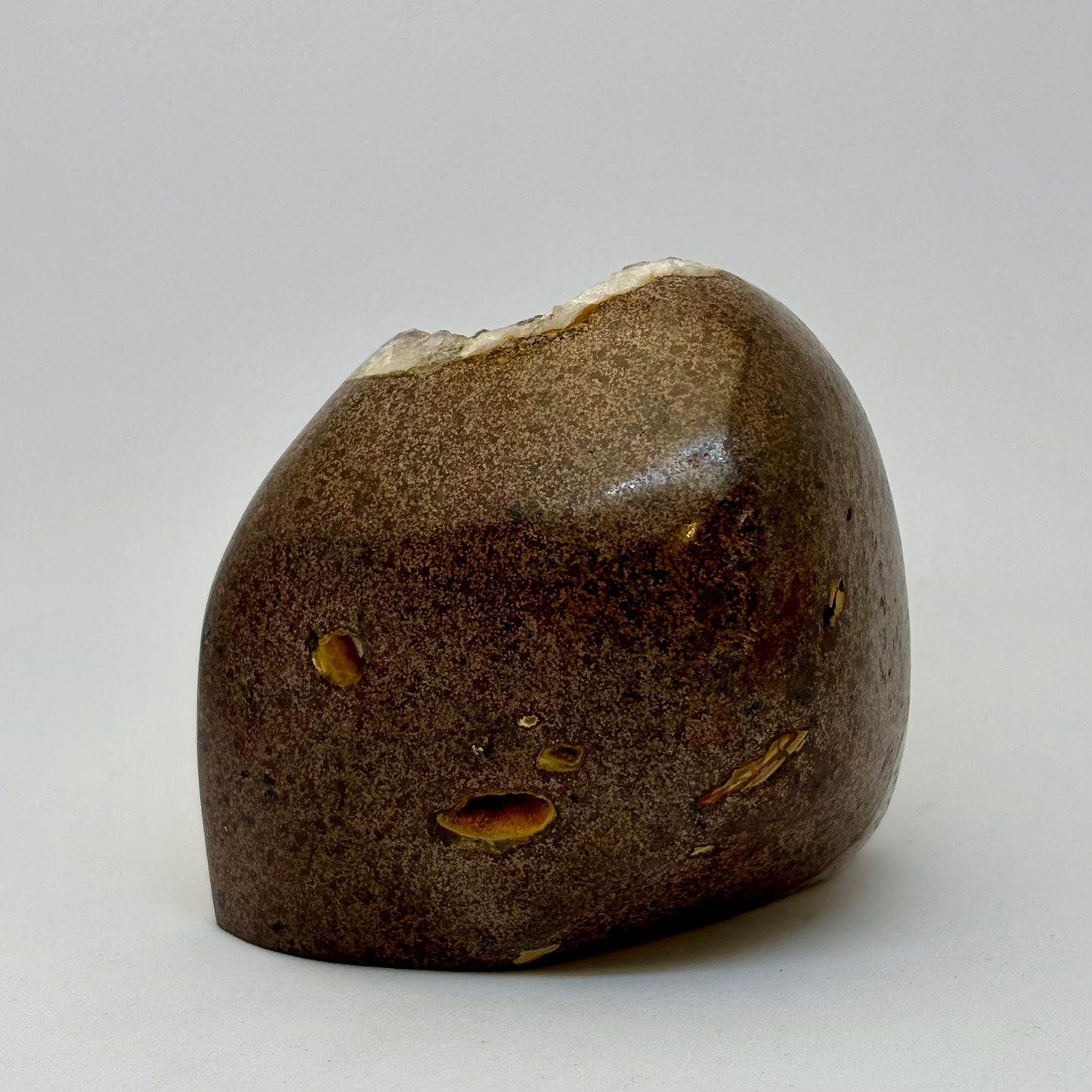 Poleret ametyst kvarts fra Zululand SA - 7,5 cm Poleret ametyst kvarts fra Zululand SA - 7,5 cm
