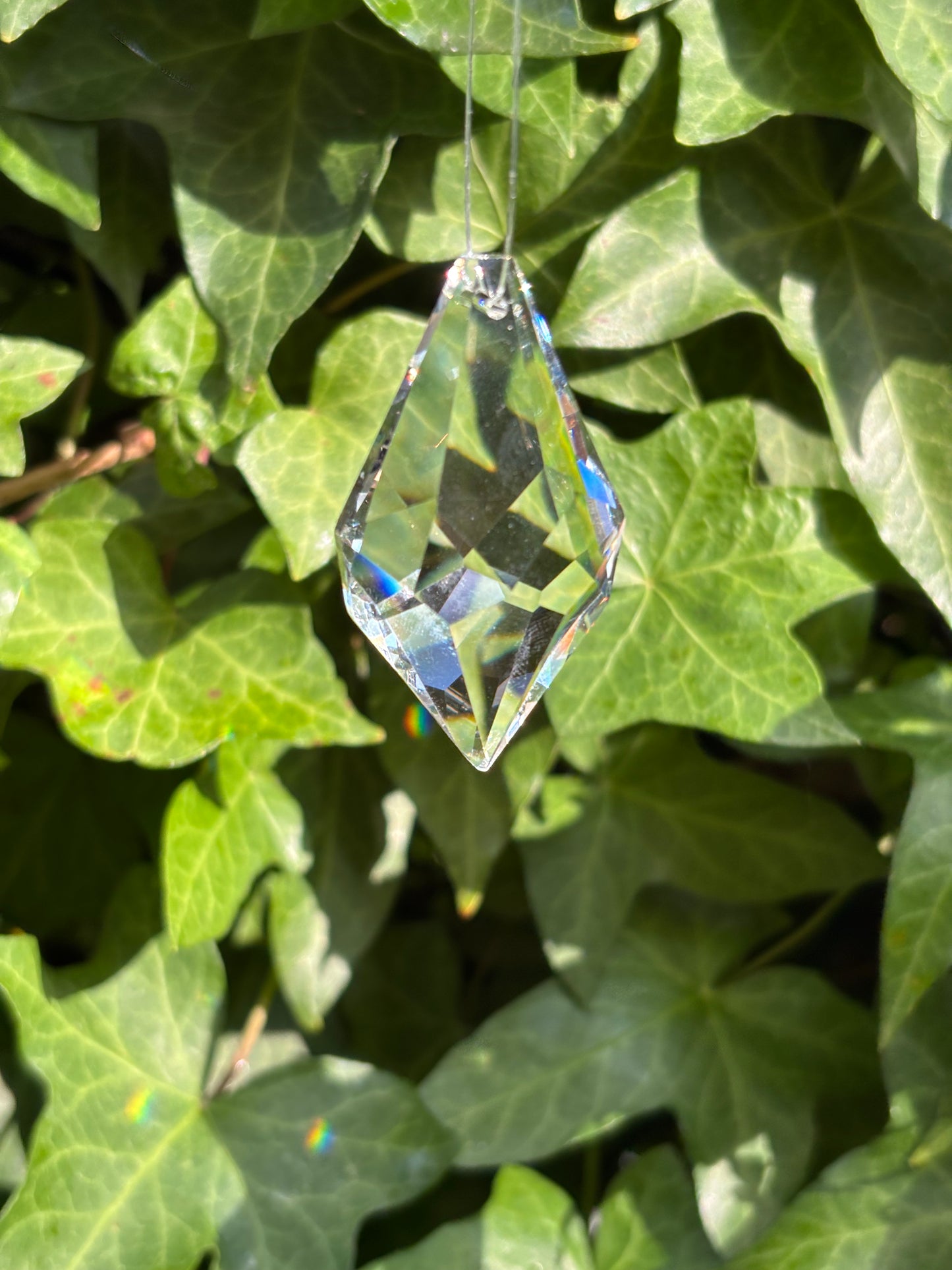 Feng Shui Spids dråbe Krystal Prisme 5 cm Feng Shui Spids dråbe Krystal Prisme 5 cm