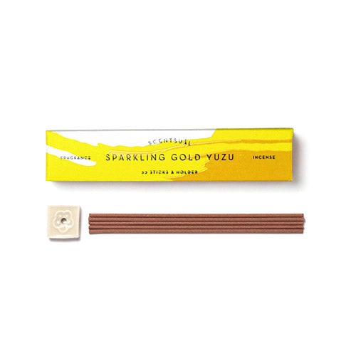 SCENTSUAL - Sparkling Gold Yuzu 30 sticks - Nippon Kodo SCENTSUAL - Sparkling Gold Yuzu 30 sticks - Nippon Kodo
