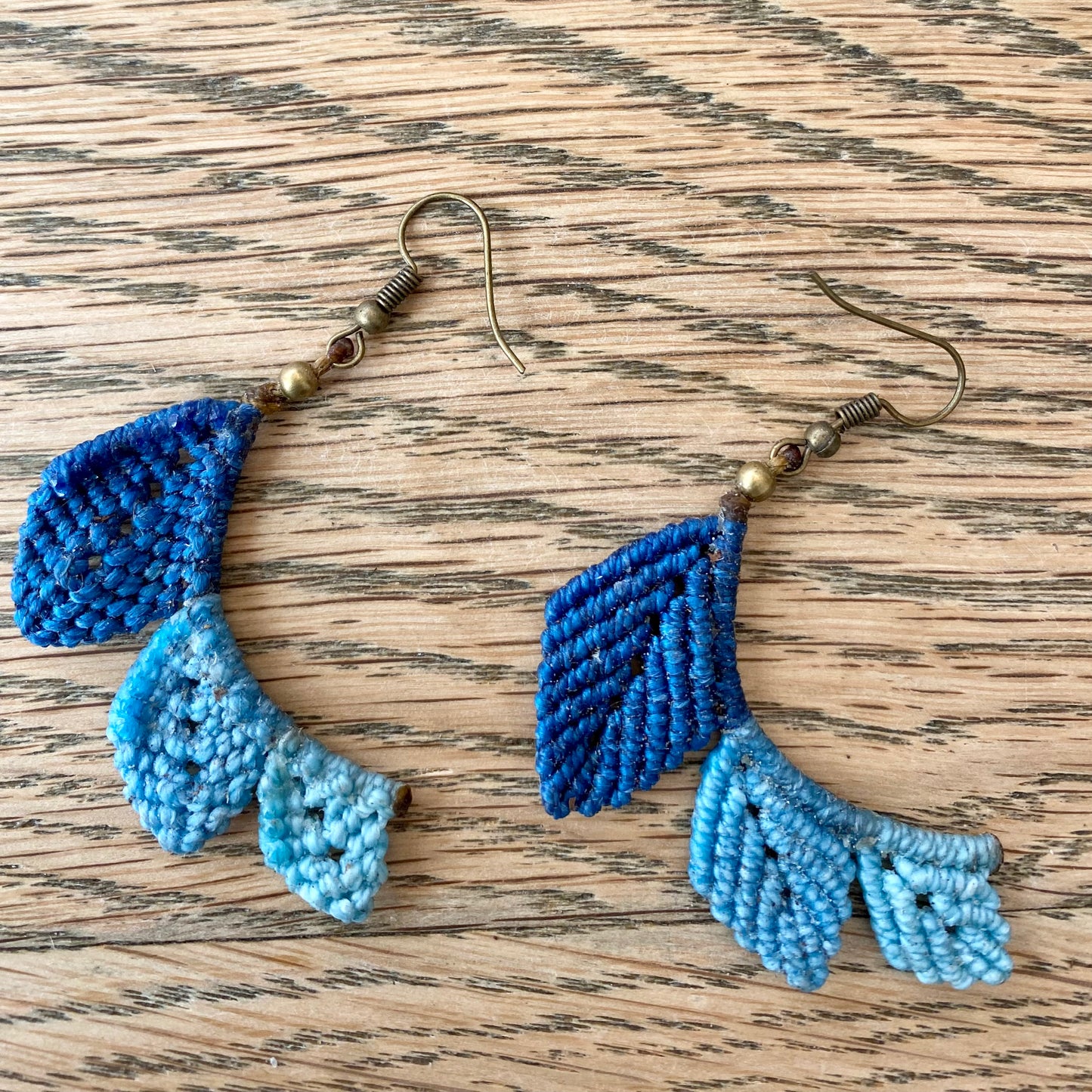 Brasiliansk Macramé øreringe Brasiliansk Macramé øreringe
