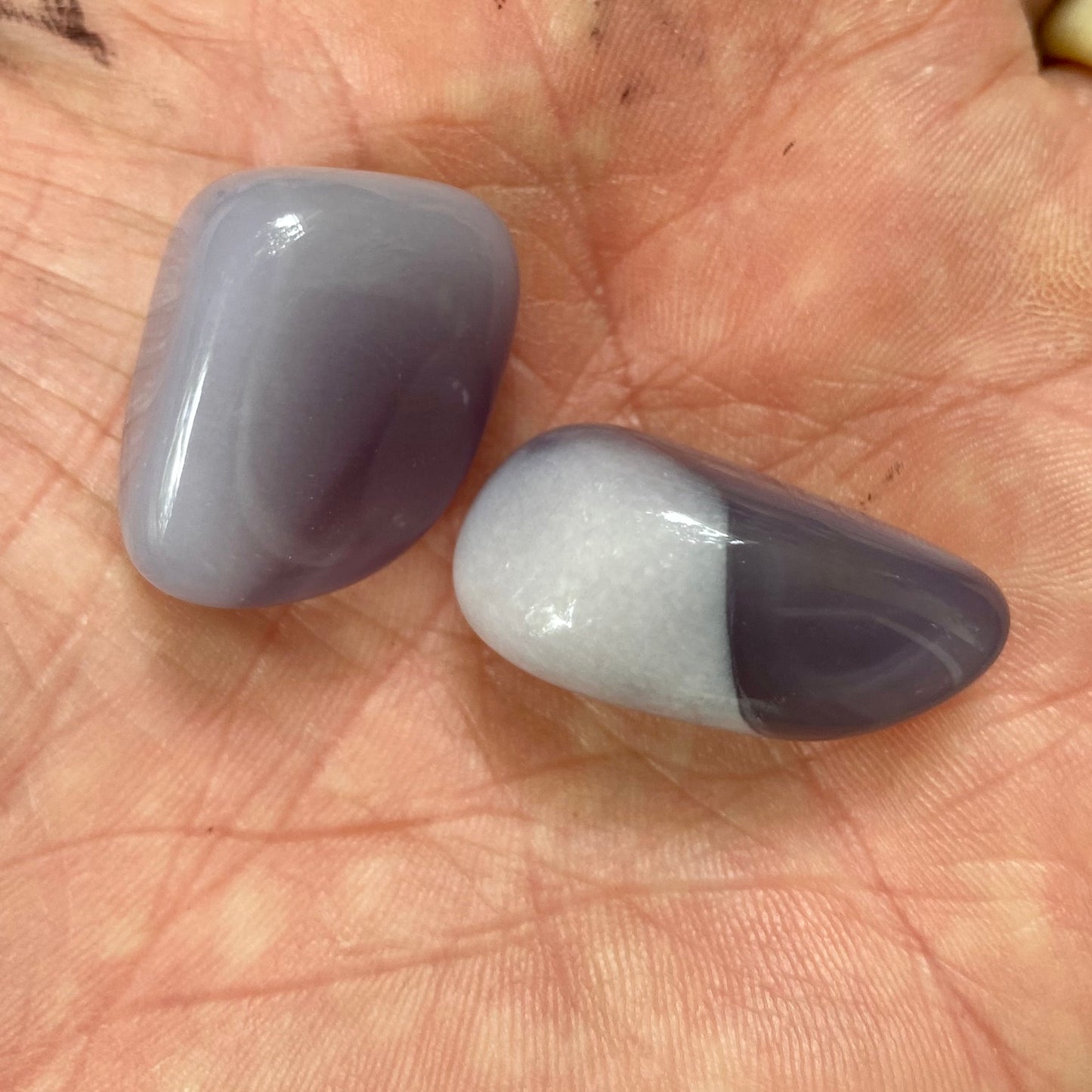 Fluorit lavendel - lommesten Fluorit lavendel - lommesten
