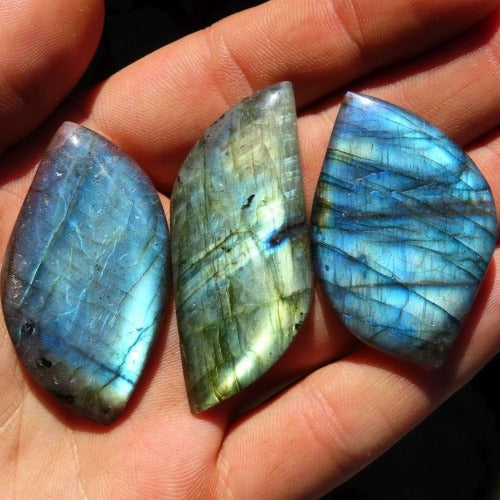 Billede af Labradorit leaf fra Tulear, Madagaskar