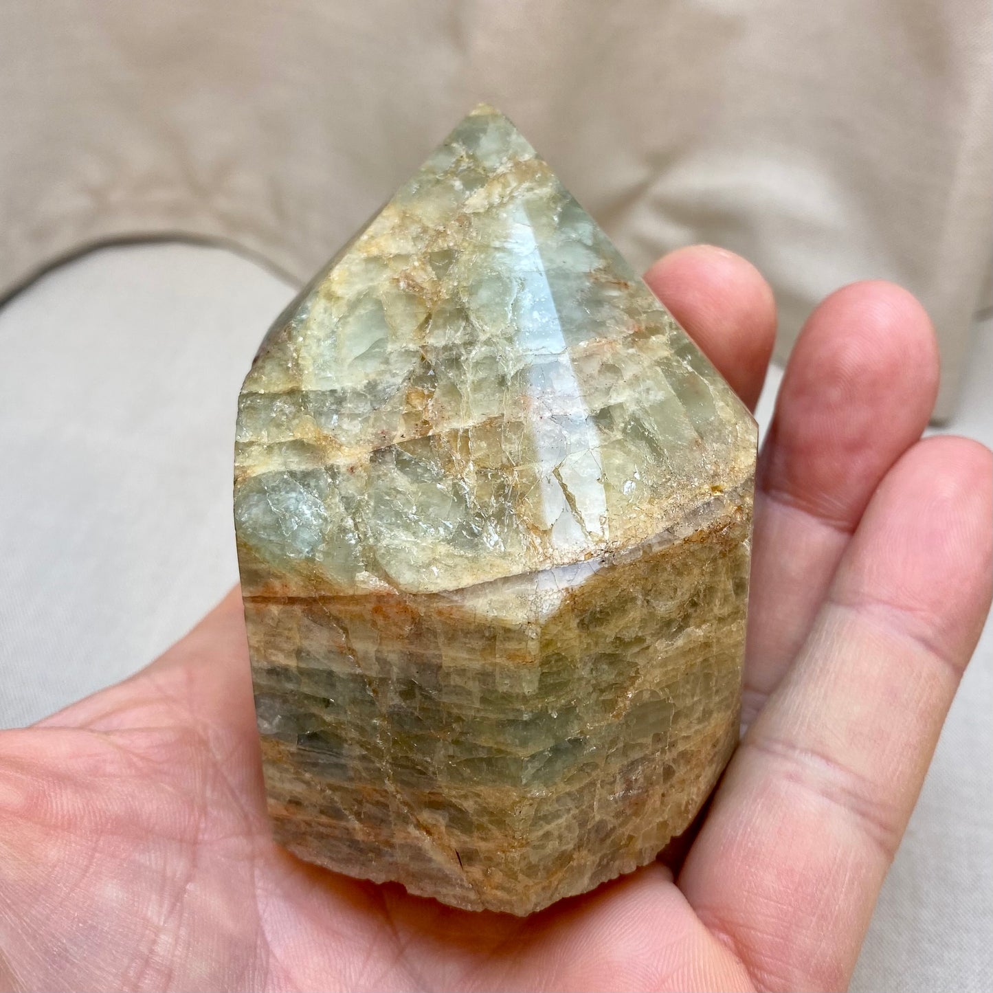 Akvamarin spids 7,5 cm Akvamarin spids 7,5 cm