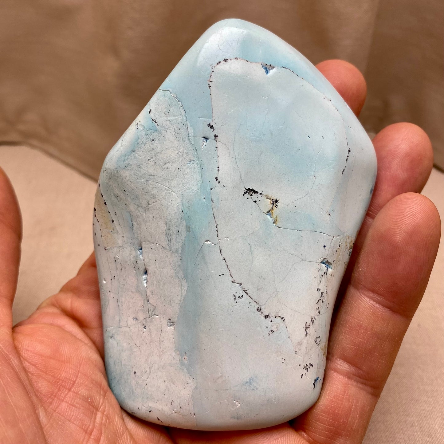 Aqua-chrysocolla - 10 cm Aqua-chrysocolla - 10 cm