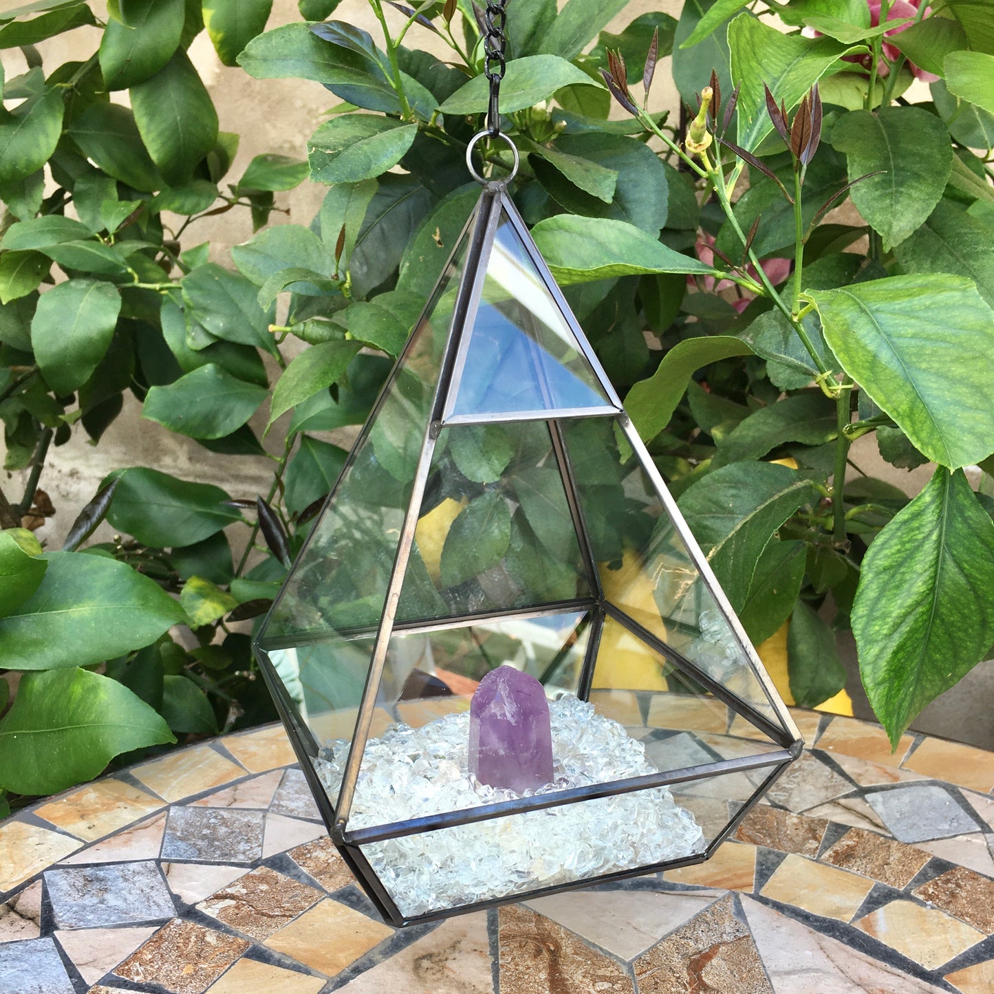 Pyramide stående eller hængende - glas Pyramide stående eller hængende - glas