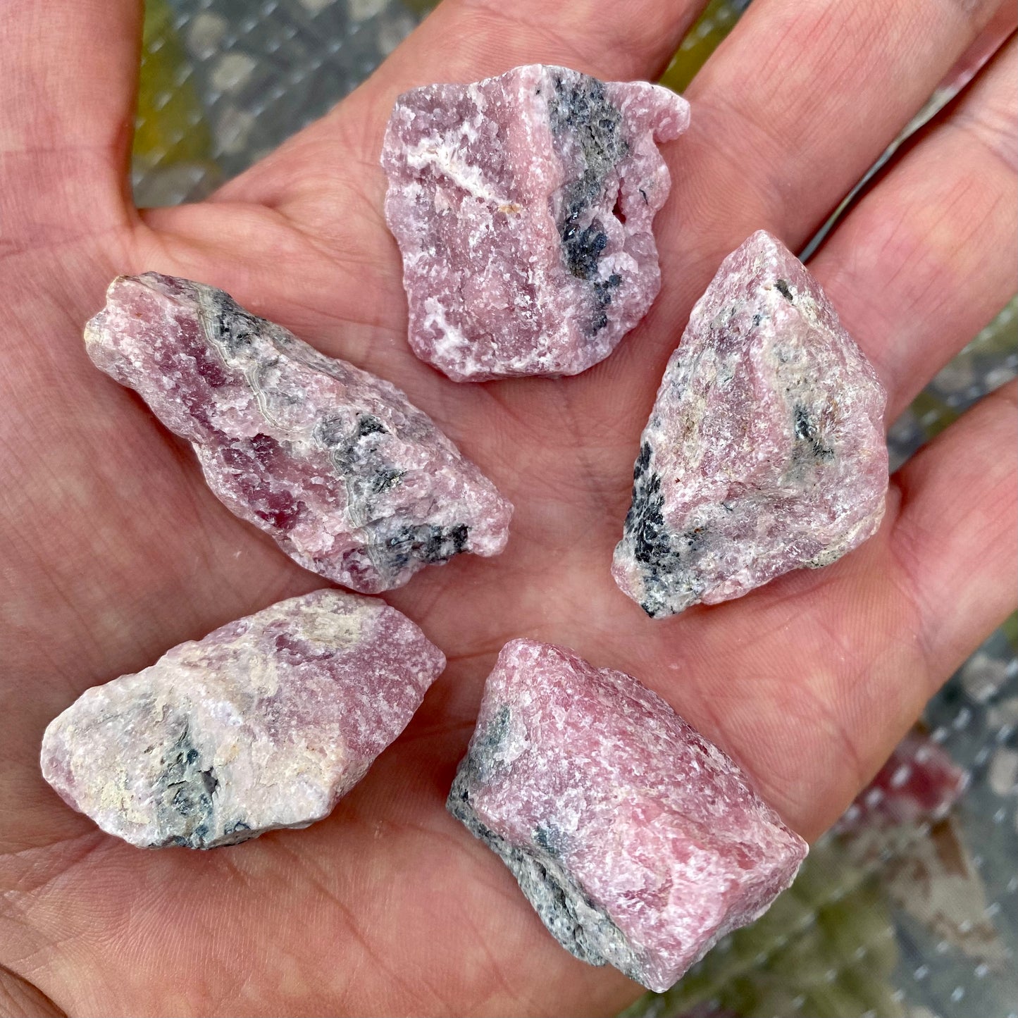 Rhodochrosit naturlig - 4 cm Rhodochrosit naturlig - 4 cm