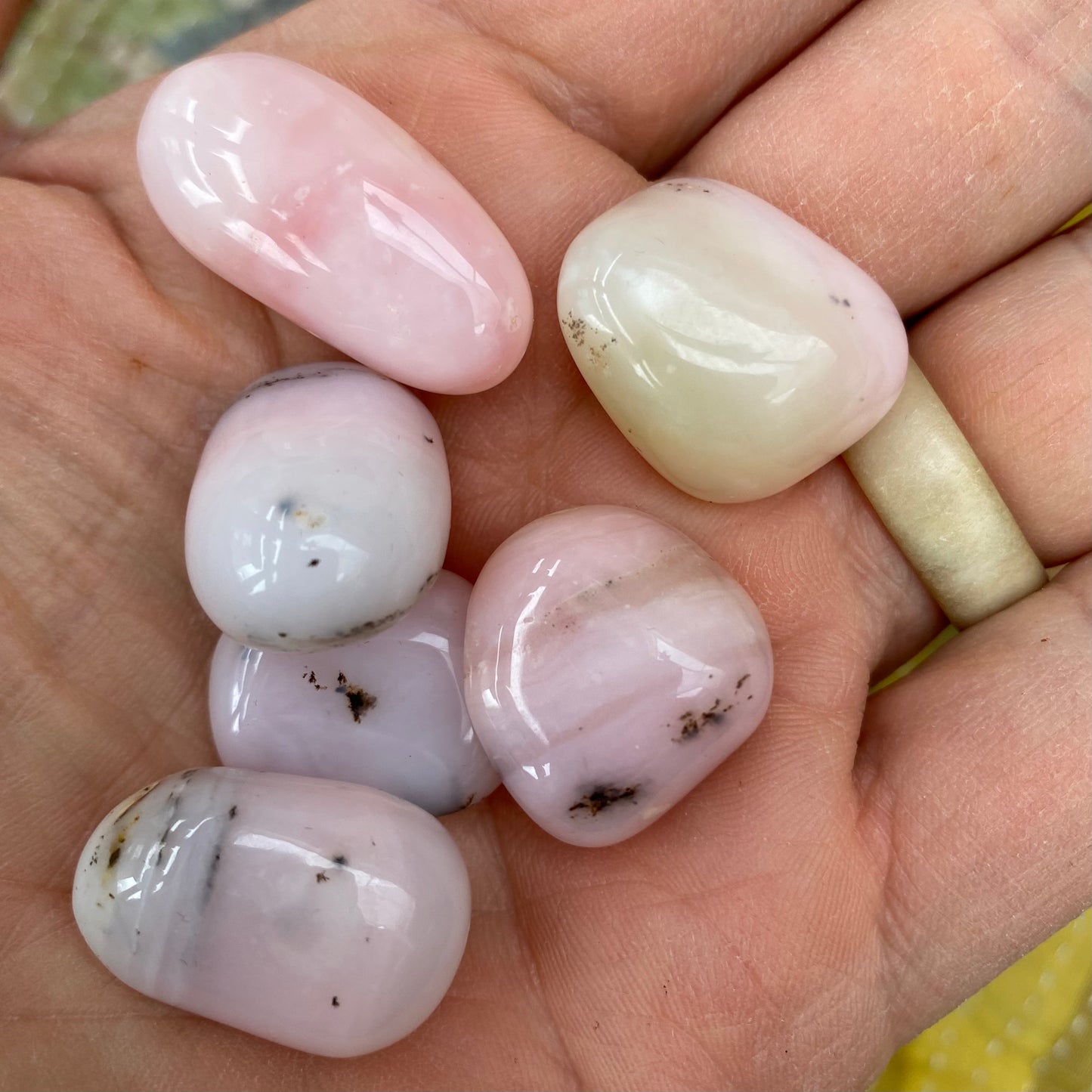 Opal, pink - Lommesten Opal, pink - Lommesten