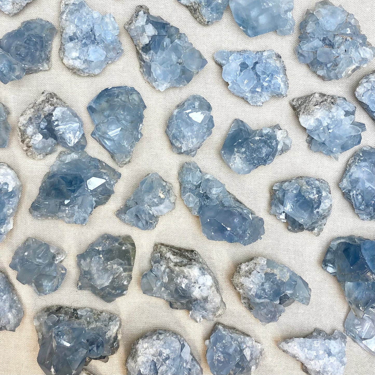 Celestit mini geodebrud 3 - 4 cm Celestit mini geodebrud 3 - 4 cm