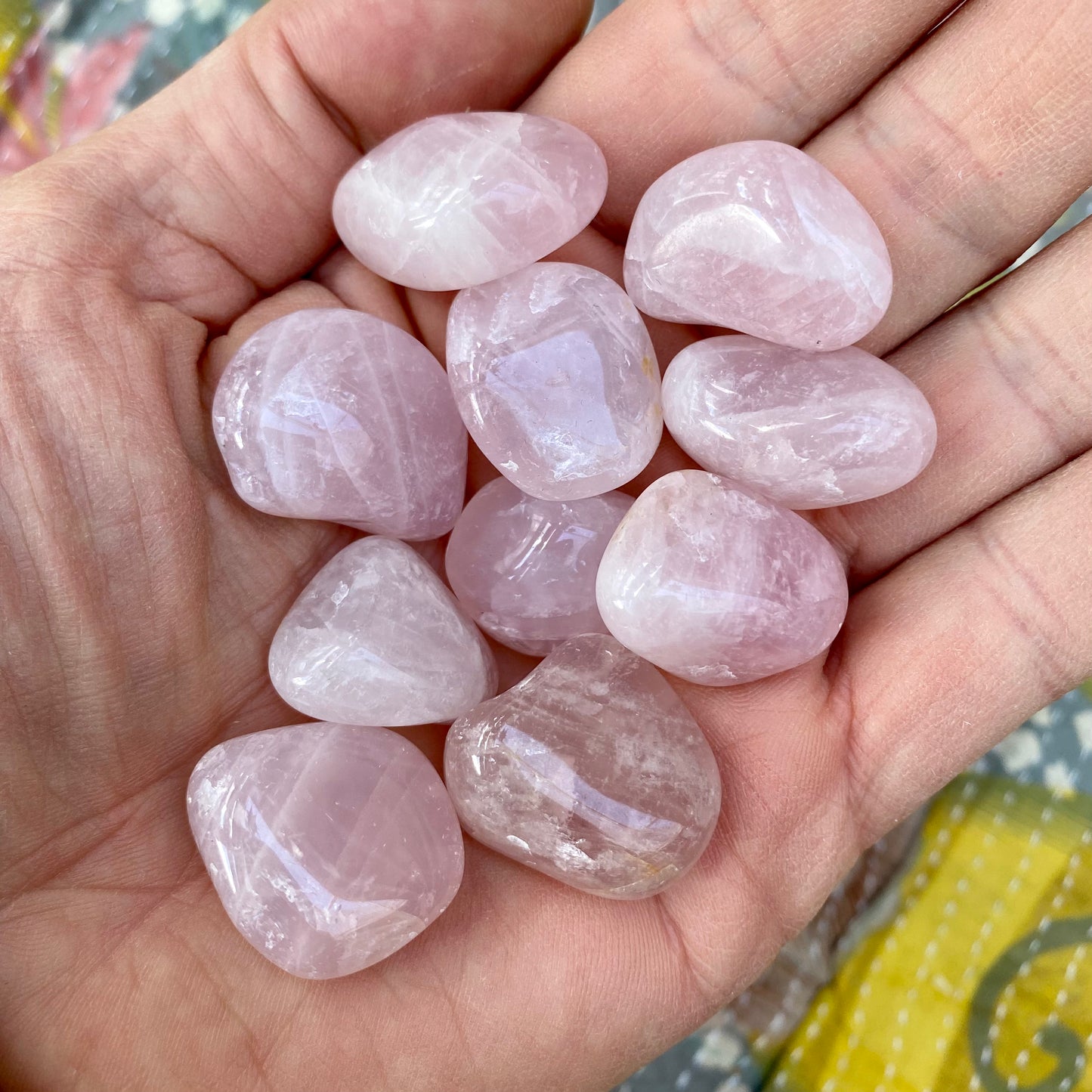 Kvarts, lavendel - lommesten Kvarts, lavendel - lommesten