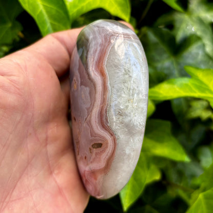 Sashe Agat palmstone 9 cm