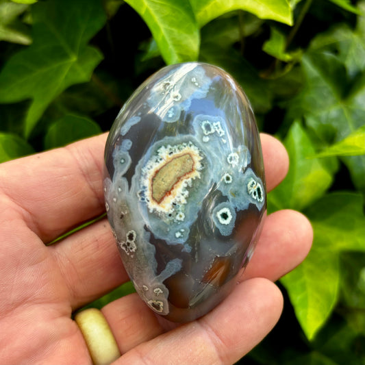 Billede af Sashe Agat palmstone 7 cm