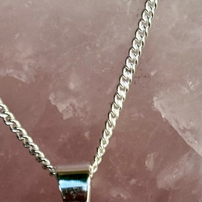 Chakra stav II vedhæng | 925 Sterling Sølv, 7 krystaller