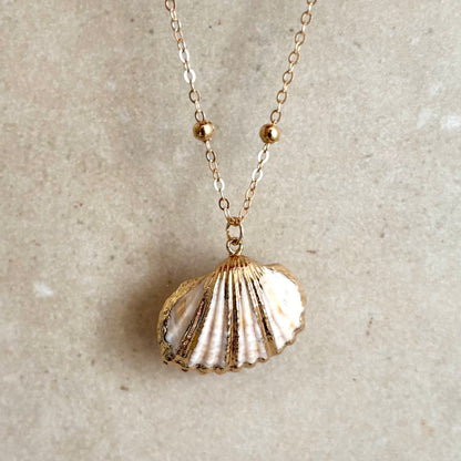 Skal halskæde - scallop