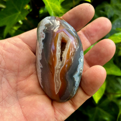 Sashe Agat palmstone 7 cm