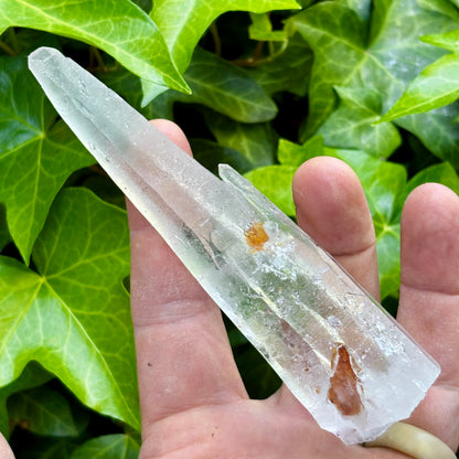 Bjergkrystal rå laser 13 cm | Brasilien | m. Barn