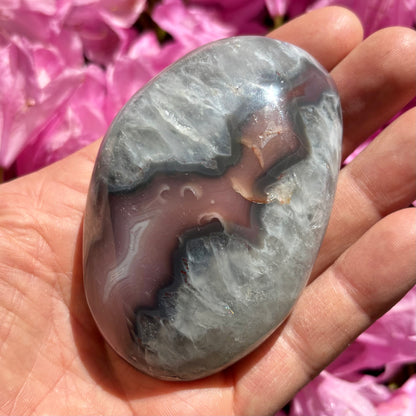 Sashe Agat palmstone 9 cm