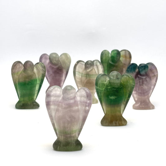Billede af Fluorit engel 4 cm