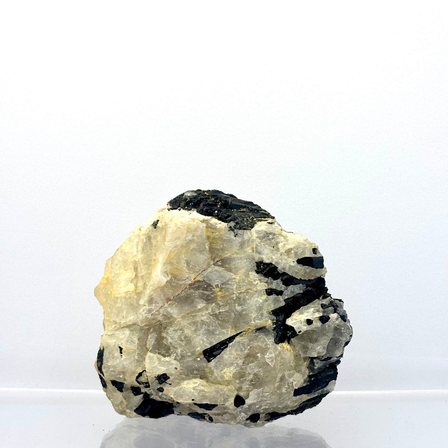 Kvarts og Turmalin, Zimbabwe 8 cm | nr. 5 Kvarts og Turmalin, Zimbabwe 8 cm | nr. 5