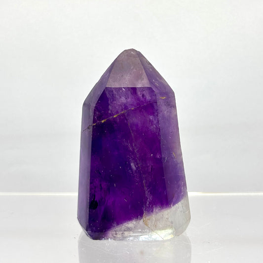 Billede af Unik ametyst spids 5,6 cm - poleret | nr. 11