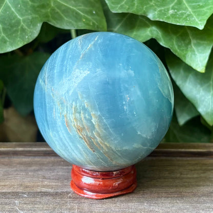 Blue onyx kugle - 5,5 cm | nr. 5