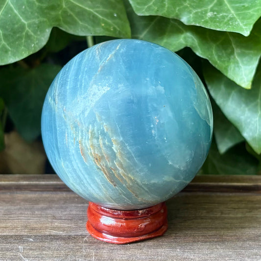 Billede af Blue onyx kugle - 5,5 cm | nr. 5