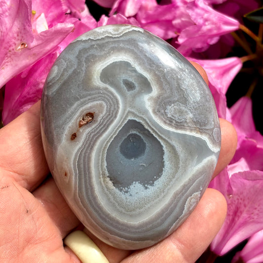 Billede af Sashe Agat palmstone 8 cm