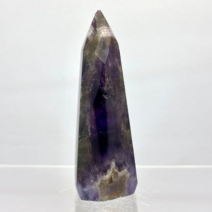 Mørk ametyst spids 8,2 cm - poleret | nr. 11