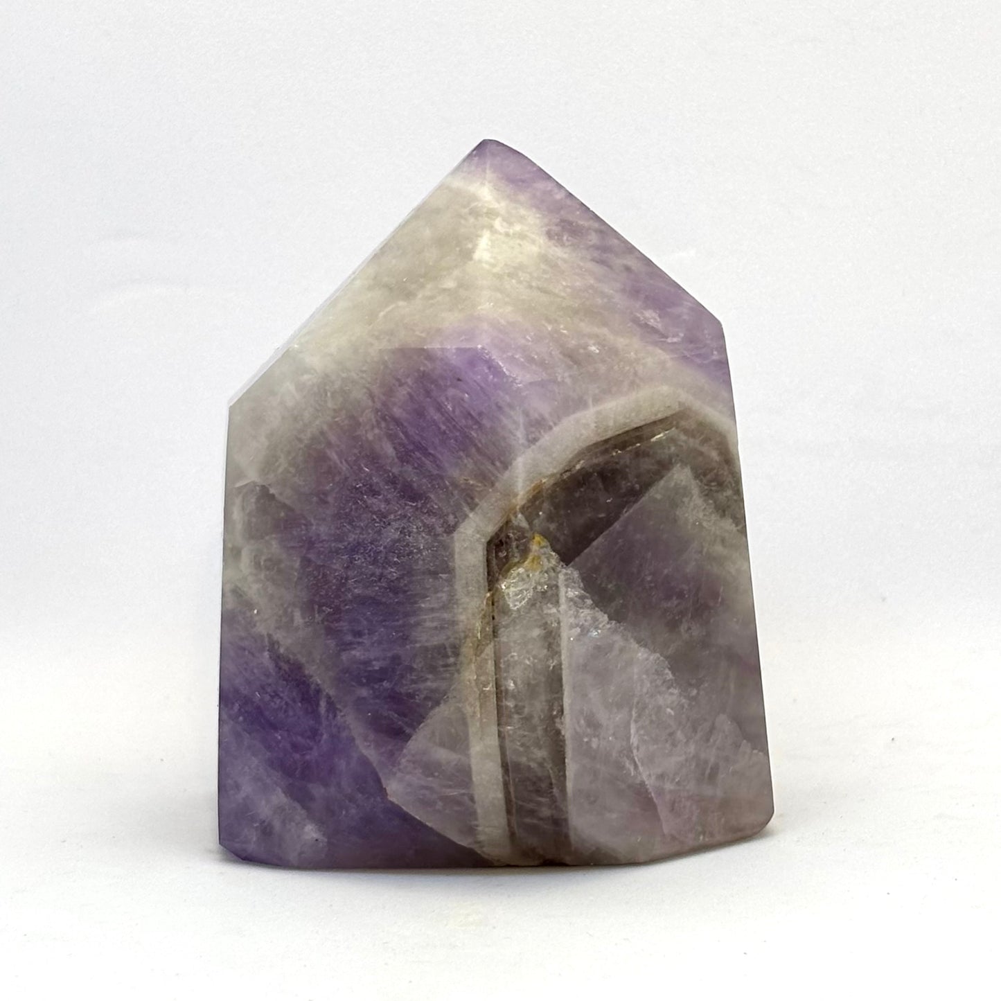 Amethyst Chevron Turm 8,5 cm Amethyst Chevron Turm 8,5 cm