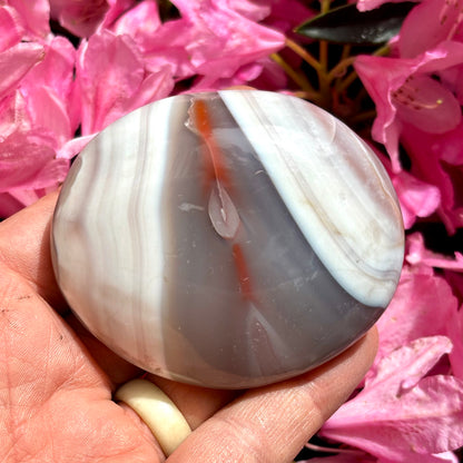Sashe Agat palmstone 7 cm