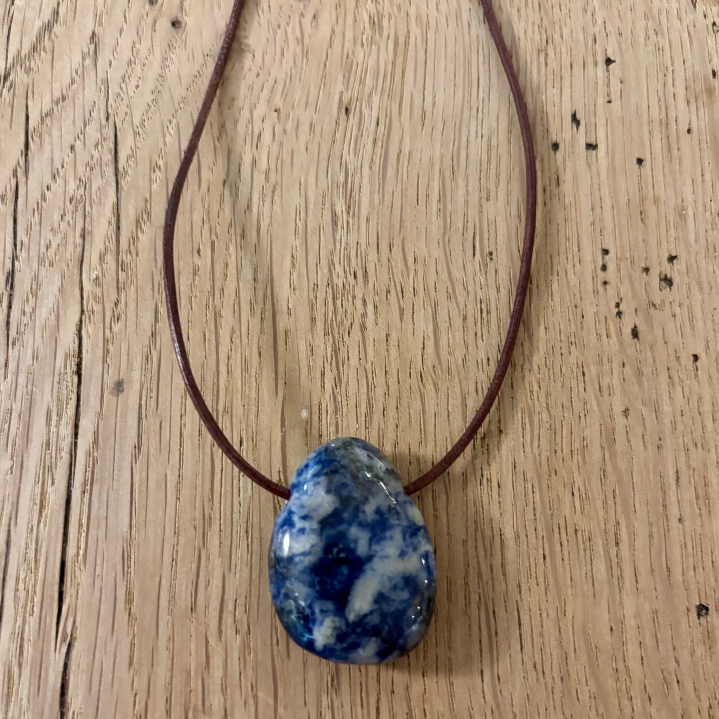 Sodalit halskæde nr 5 Sodalit halskæde nr 5