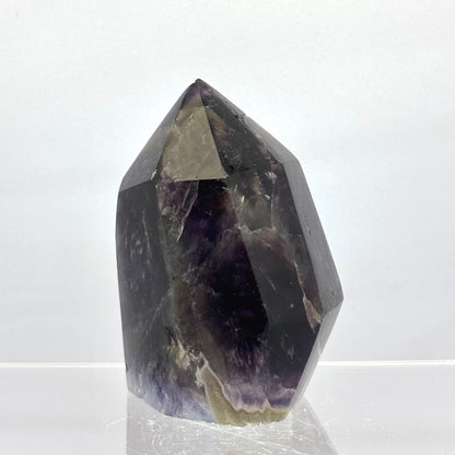 Mørk ametyst spids 7 cm - poleret | nr. 10