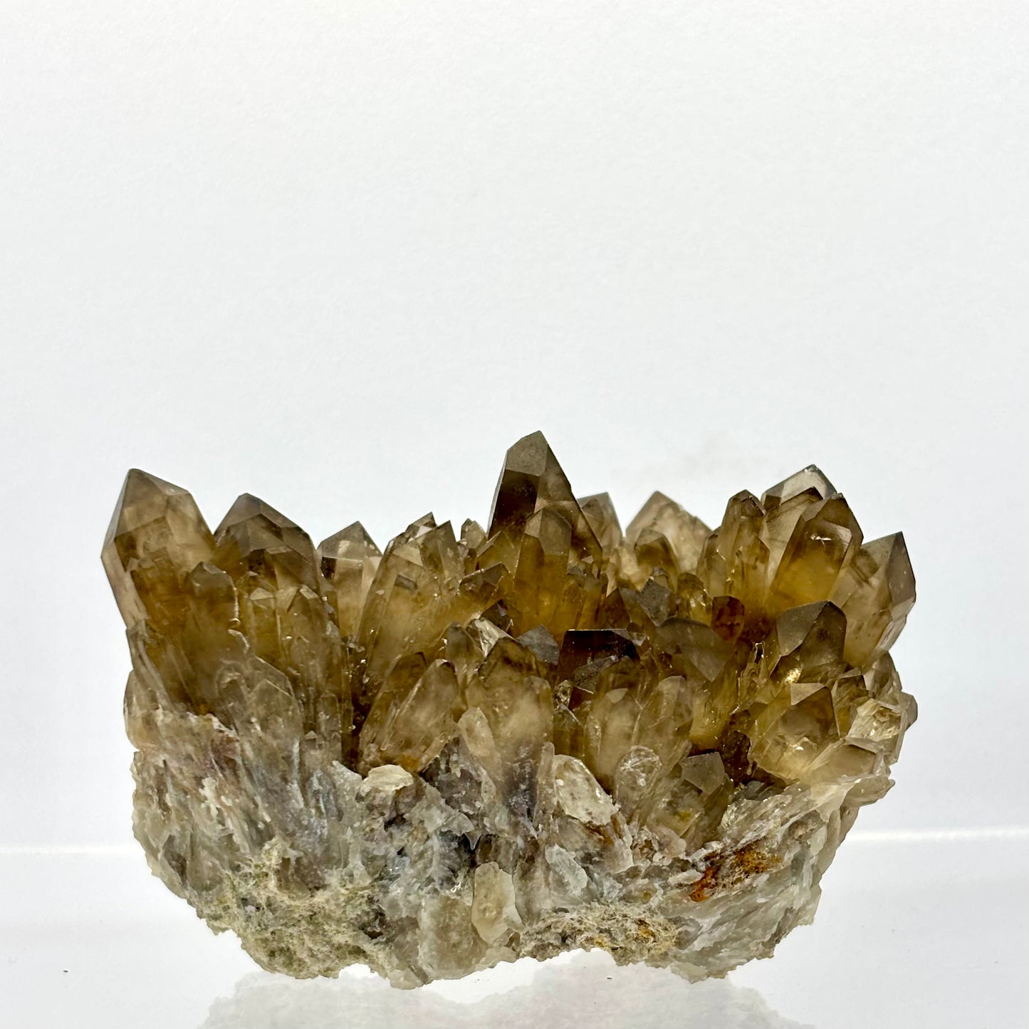 Røgkvarts klynge, Namibia 7 cm | nr 1 Røgkvarts klynge, Namibia 7 cm | nr 1