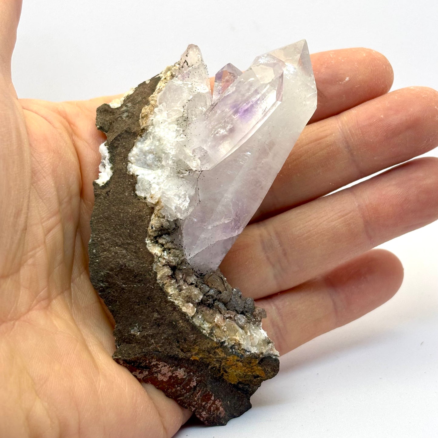 Brandberg bjergkrystal i matrix 10 cm | nr. 9 Brandberg bjergkrystal i matrix 10 cm | nr. 9